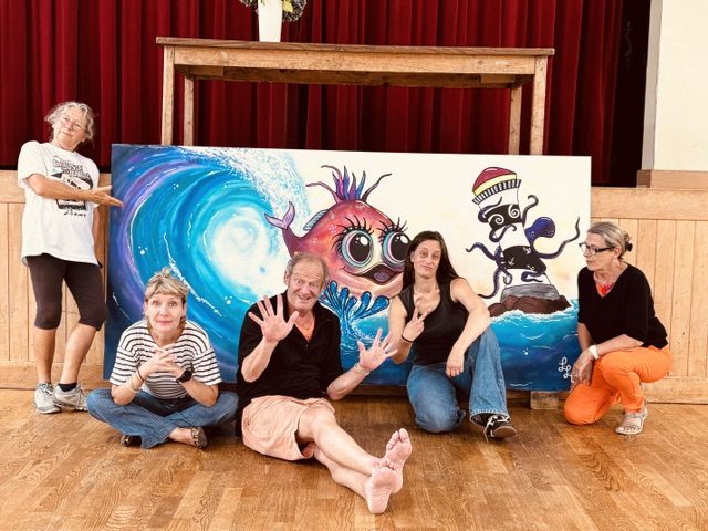 Fresque Lili Skribouillage