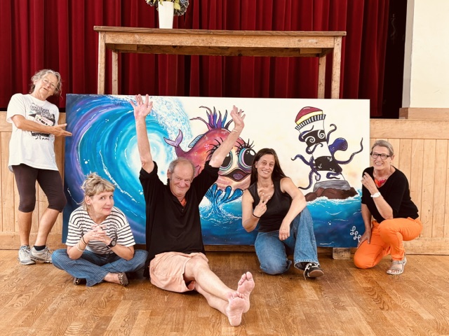 Fresque Lili Skribouillage