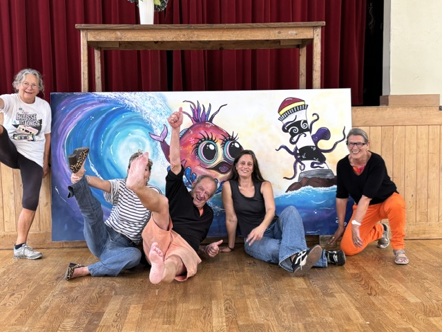 Fresque Lili Skribouillage