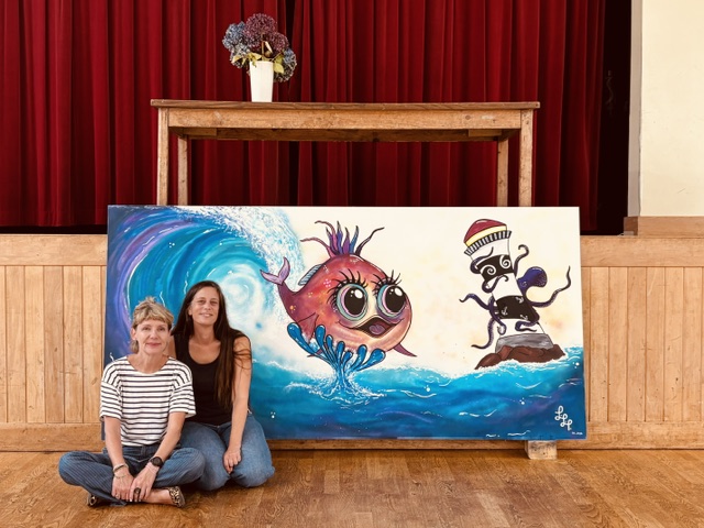 Fresque Lili Skribouillage