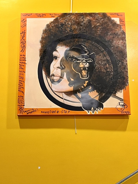 Combattre portrait Angela Davis